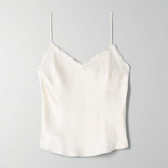 Aritzia Wilfred Ruffle Camisole